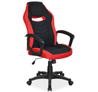 CAMARO čierno-červená, kancelárske kreslo