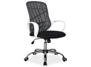 DEXTER čierno-biela, kancelárske kreslo