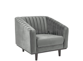 ASPREY 1 sivé, relaxačné kreslo