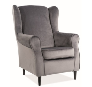 BARON sivá, relaxačné kreslo