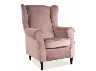 BARON ružová, relaxačné kreslo