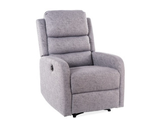 PEGAZ rozkladacie sivé, polohovacie kreslo