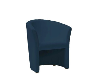 TM-1E granátová ekokoža, relaxačné kreslo