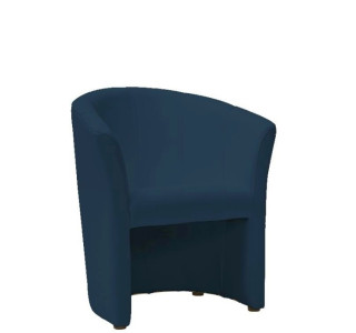 TM-1E granátová ekokoža, relaxačné kreslo