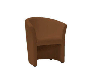 TM-1E svetlohnedá ekokoža, relaxačné kreslo