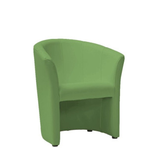 TM-1E zelená ekokoža, relaxačné kreslo