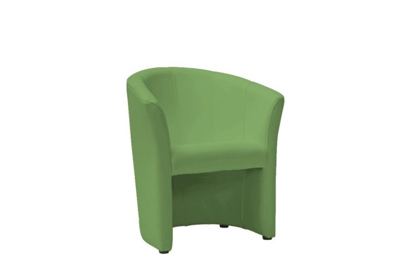 TM-1E zelená ekokoža, relaxačné kreslo