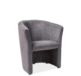 TM-1L sivá látka, relaxačné kreslo