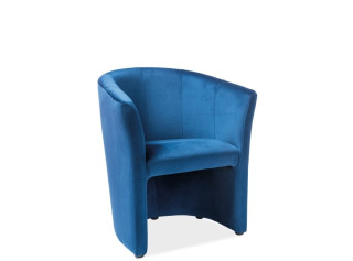 TM-1L zamatová granátová látka, relaxačné kreslo