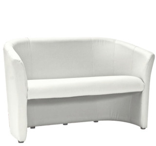 TM-2E biela ekokoža, relaxačné kreslo