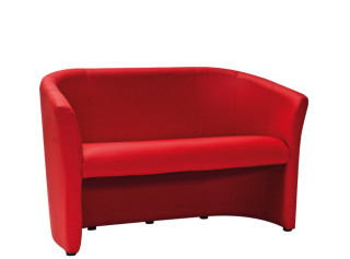 TM-2E červená ekokoža, relaxačné kreslo