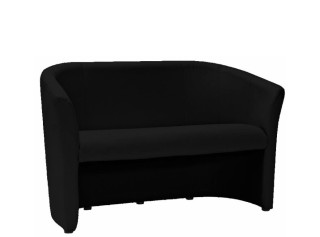 TM-2E čierna ekokoža, relaxačné kreslo