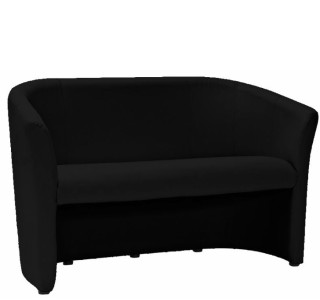 TM-2E čierna ekokoža, relaxačné kreslo