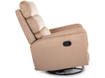 ARGOS VELVET béžové relaxačné polohovacie kreslo ARGOS VELVET béžové relaxačné polohovacie kreslo