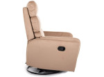 ARGOS VELVET béžové relaxačné polohovacie kreslo ARGOS VELVET béžové relaxačné polohovacie kreslo