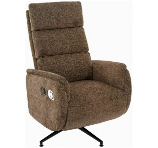 FENIX RAVEN cappuccino relaxačné polohovacie kreslo
