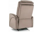 KRONOS VELVET cappuccino relaxačné polohovacie kreslo KRONOS VELVET cappuccino relaxačné polohovacie kreslo