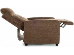 OTUS RAVEN cappuccino relaxačné polohovacie kreslo