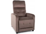 OTUS VELVET cappuccino relaxačné polohovacie kreslo OTUS VELVET cappuccino relaxačné polohovacie kreslo