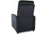 OTUS VELVET čierne relaxačné polohovacie kreslo OTUS VELVET čierne relaxačné polohovacie kreslo