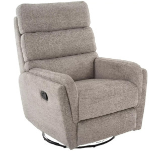 ARGOS RAVEN sivé relaxačné polohovacie kreslo