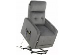 OTUS VELVET II sivé relaxačné polohovacie kreslo OTUS VELVET II sivé relaxačné polohovacie kreslo