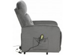 OTUS VELVET II sivé relaxačné polohovacie kreslo OTUS VELVET II sivé relaxačné polohovacie kreslo