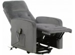 OTUS VELVET II sivé relaxačné polohovacie kreslo OTUS VELVET II sivé relaxačné polohovacie kreslo