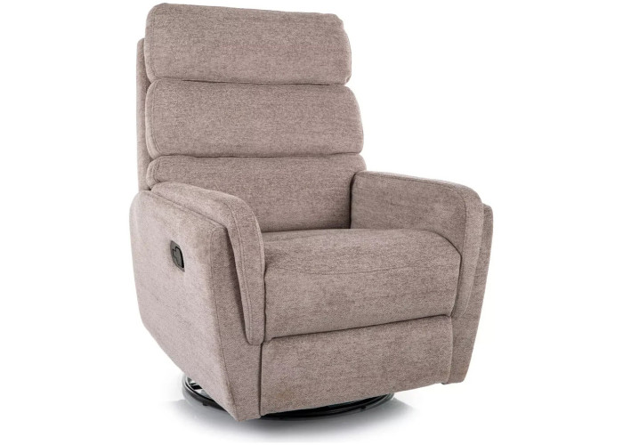 ARGOS RAVEN tmavobéžové relaxačné polohovacie kreslo ARGOS RAVEN tmavobéžové relaxačné polohovacie kreslo