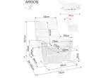 ARGOS RAVEN tmavobéžové relaxačné polohovacie kreslo ARGOS RAVEN tmavobéžové relaxačné polohovacie kreslo