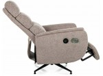 FENIX RAVEN tmavobéžové relaxačné polohovacie kreslo FENIX RAVEN tmavobéžové relaxačné polohovacie kreslo