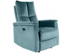 NEPTUN VELVET zelené relaxačné polohovacie kreslo NEPTUN VELVET zelené relaxačné polohovacie kreslo