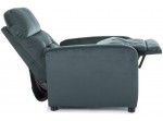 OTUS VELVET zelené relaxačné polohovacie kreslo
