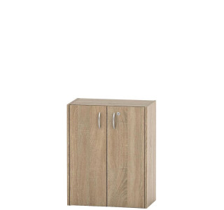 ASISTENT NEW dub sonoma AS 011, kancelárska policová skrinka