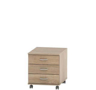 ASISTENT NEW dub sonoma AS 016 dub sonoma, kancelársky zásuvkový kontajner