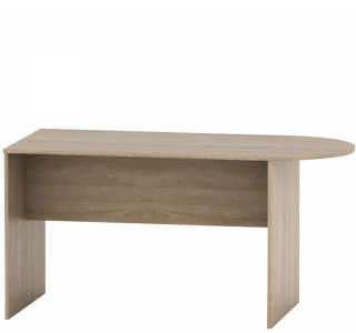 ASISTENT NEW dub sonoma AS 022-ZA, kancelársky zasadací stôl s oblúkom