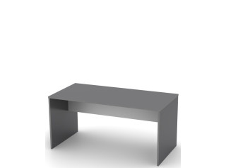 RIOMA NEW grafit/biela 16, kancelársky písací stôl