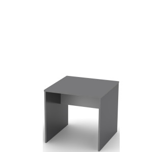 RIOMA NEW grafit/biela 17,  kancelársky písací stôl