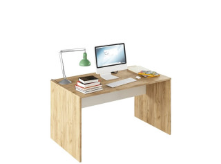 RIOMA dub artisan/biela 11, kancelársky písací stôl