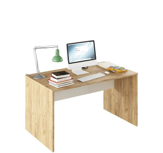 RIOMA dub artisan/biela 11, kancelársky písací stôl