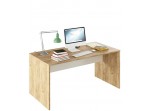 RIOMA dub artisan/biela 16, kancelársky písací stôl
