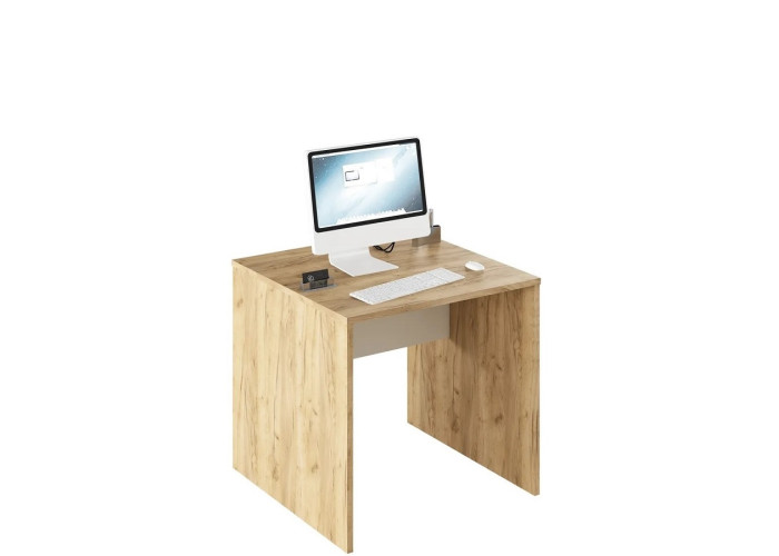 RIOMA dub artisan/biela 17, kancelársky písací stôl