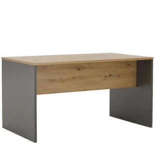 RIOMA NEW grafit/dub artisan 11, kancelársky písací stôl