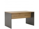 RIOMA NEW grafit/dub artisan 16, kancelársky písací stôl