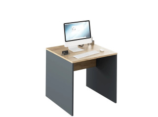 RIOMA NEW grafit/dub artisan 17, kancelársky písací stôl