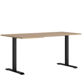 SPACE OFFICE BIU/160/90/A/L, kancelársky stôl, ľavý