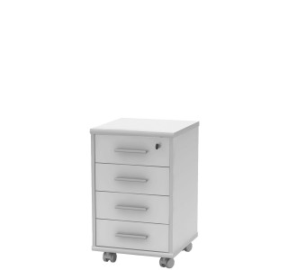 JOHAN 2 NEW biela matná 12, kontajner so zámkom