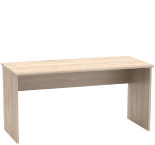 JOHAN 2 NEW dub sonoma/biela 01, kancelársky písací stôl
