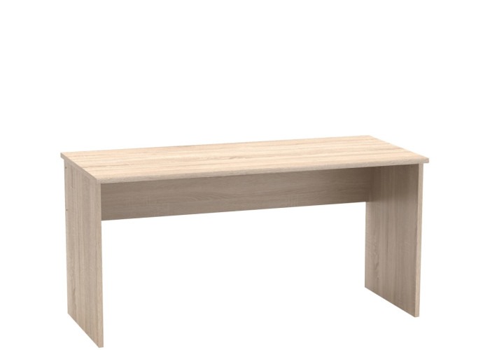 JOHAN 2 NEW dub sonoma/biela 01, kancelársky písací stôl