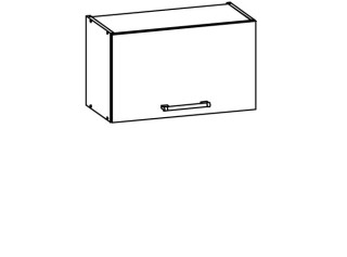MODENA biely lesk/grafit matný MD07/G60o, horná výklopná skrinka v šírke 60 cm